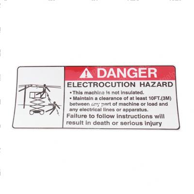 Picture of Decal - Danger Elect. Hazard