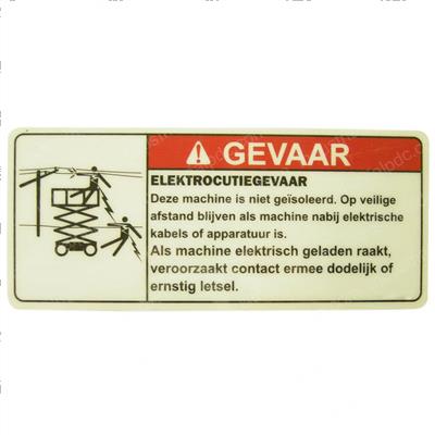 Picture of Decal - Danger Elect.hazard
