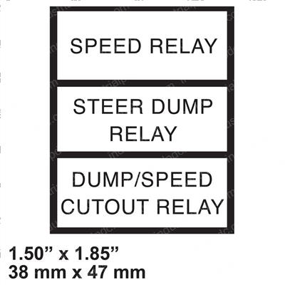 Picture of Decal - Relay Function