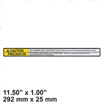 Picture of Decal No Hands (dom2)