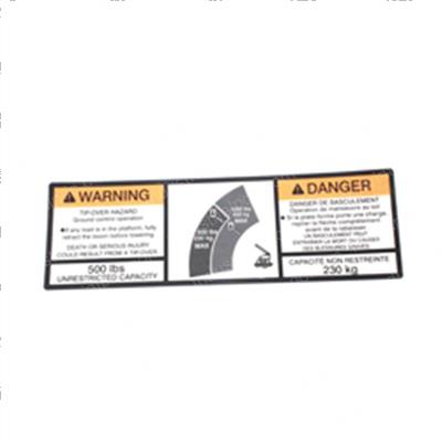 Picture of Decal Warning Dual Cap (can)