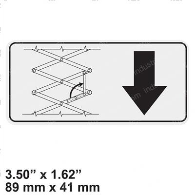 Picture of Decal - Safety Prop