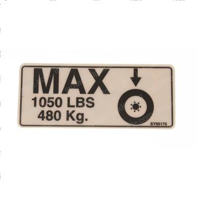 Picture of Decal - Wheel Load