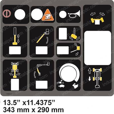 Picture of Decal Console Lid