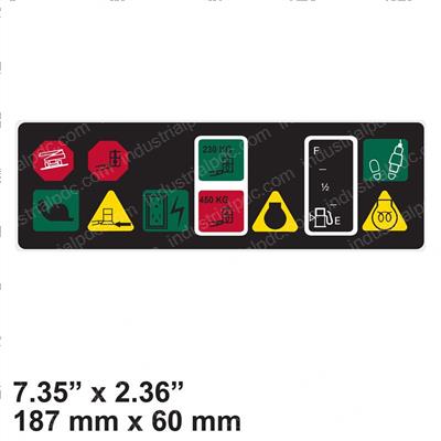 Picture of Decal - Platform Display (aus)