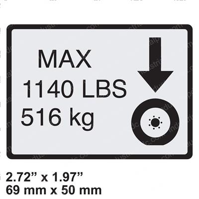 Picture of Decal Wheel Load(d/L/B/J/Chi)