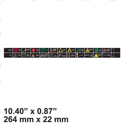 Picture of Decal - Symbol Legend