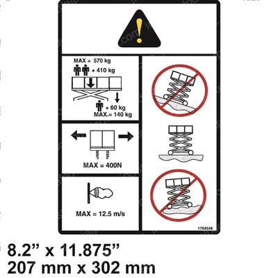 Picture of Decal Capacity (ce)
