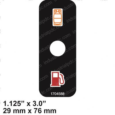 Picture of Decal Fuel Select