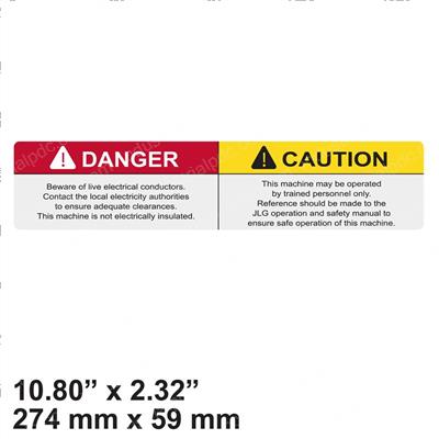 Picture of Decal - Danger/Caution