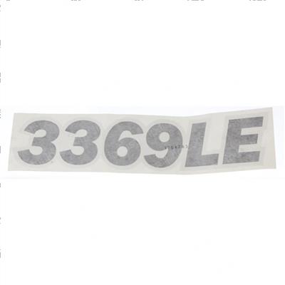 Picture of Decal Model 3369le