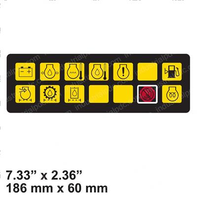 Picture of Decal - Display Panel (mtb)