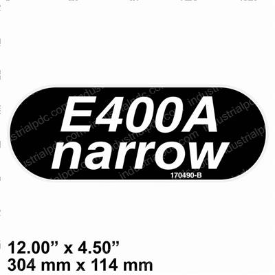 Picture of Decal Model Designation E400a