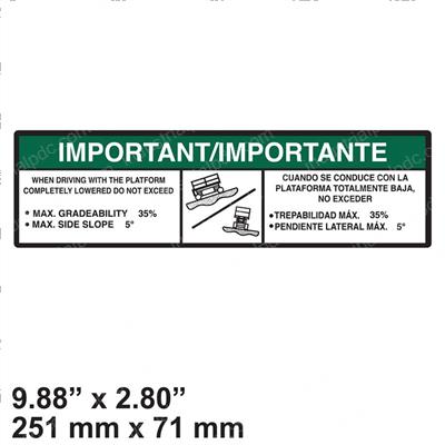 Picture of Decal - Gradeability