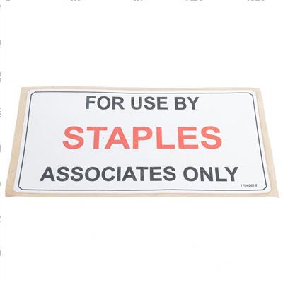 Picture of Decal- Staples