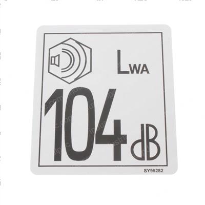Picture of Decal - Decibel Level