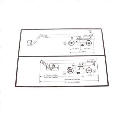 Picture of Decal Lift Diagram (1200/1350)