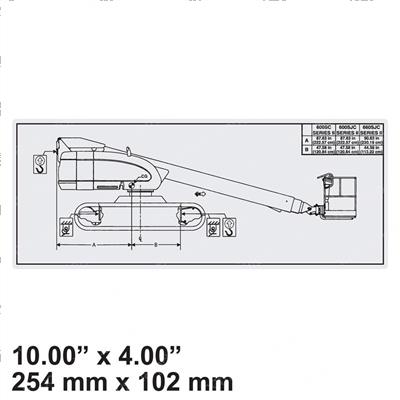 Picture of Decal 600sc Lift Diagram