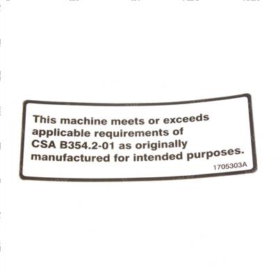 Picture of Csa Decal