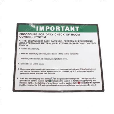 Picture of Decal Load Management (bcs)