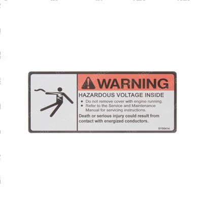 Picture of Decal - Danger High Voltage