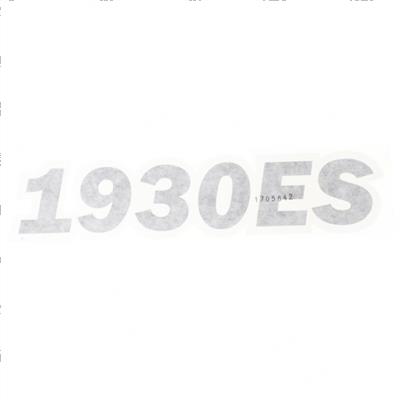 Picture of Decal - Model 1930es