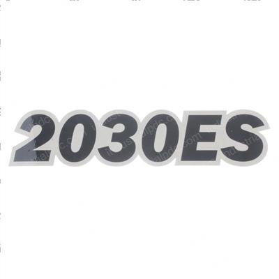 Picture of Decal Model 2030es