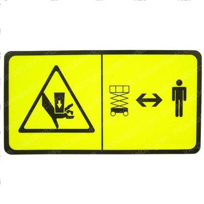Picture of Decal - Crush Hazard