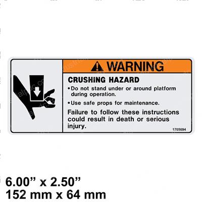 Picture of Decal - Crushing