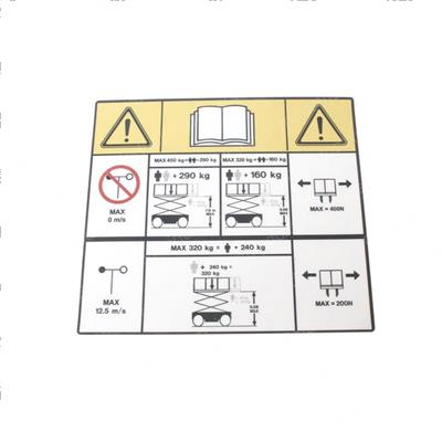 Picture of Decal - Max Capacity