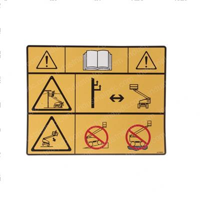 Picture of Decal - Tipping/Elect. Plf (ce)