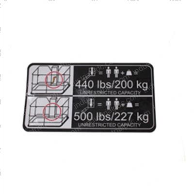 Picture of Decal Capacity Mtb T350