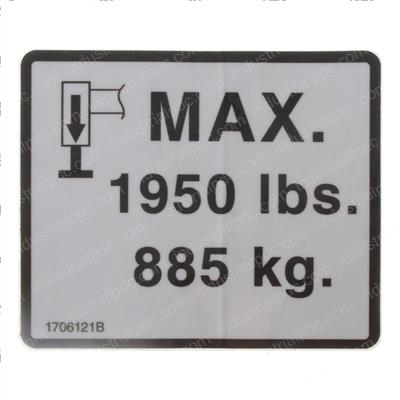 Picture of Decal - Pad Load