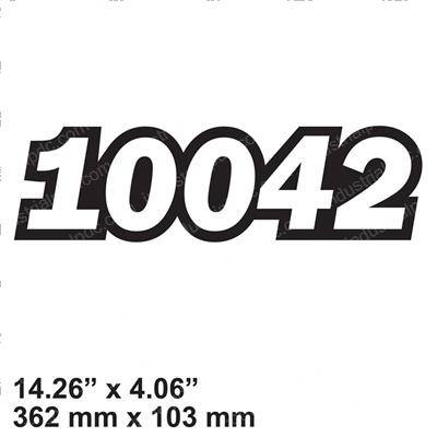 Picture of Decal - Model 10042