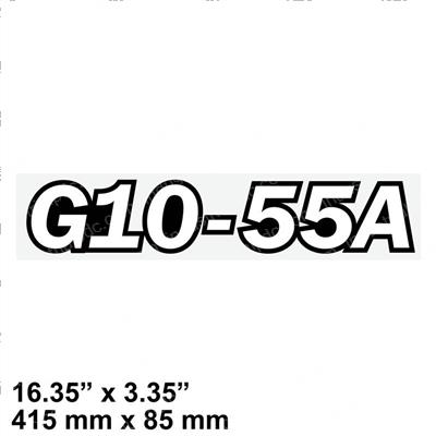 Picture of Decal G10-55a