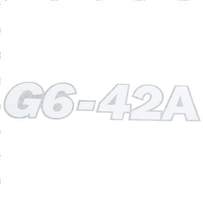 Picture of Decal - Model G6-42a