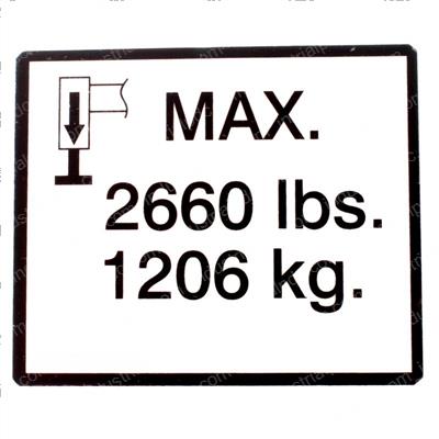 Picture of Decal - Pad Load