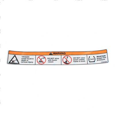 Picture of Decal - Tip Over Hazard