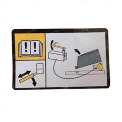 Picture of Decal Manual Descent Inside