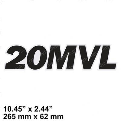 Picture of Decal - 20mvl