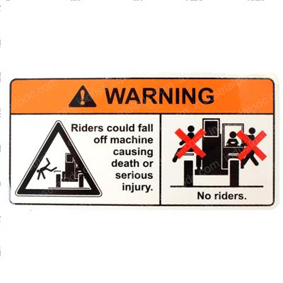 Picture of Decal  Vehicle Roll Away