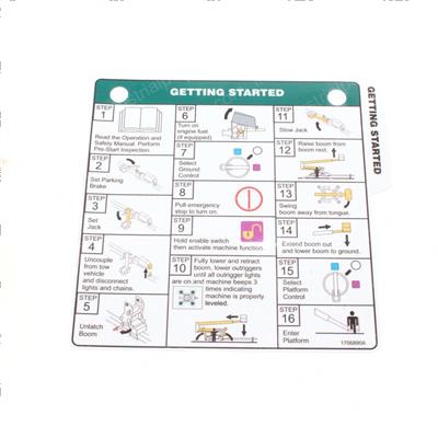 Picture of Decal Getting Started Ref Tag