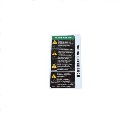 Picture of Decal User Flash Codes