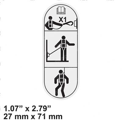 Picture of Decal - Harness Anchor Ansi