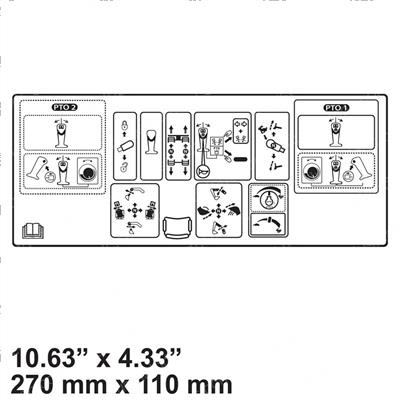 Picture of Decal - Operator Controls