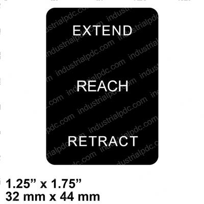 Picture of Decal - Extend Reach Retract