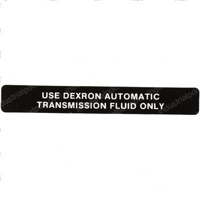 Picture of Decal - Transmission Fluid