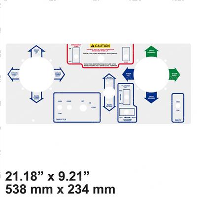 Picture of Decal - Aerial Control Box