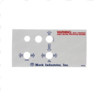 Picture of Decal - Upper Control Panel