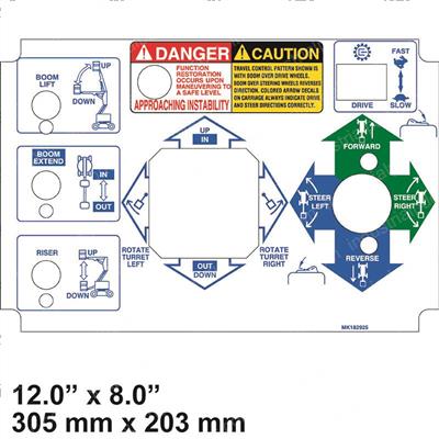 Picture of Decal - Upper Control Box